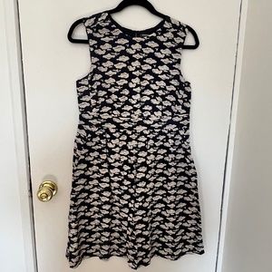 Retro Vintage A-line cloud dress ‘50s ‘60s